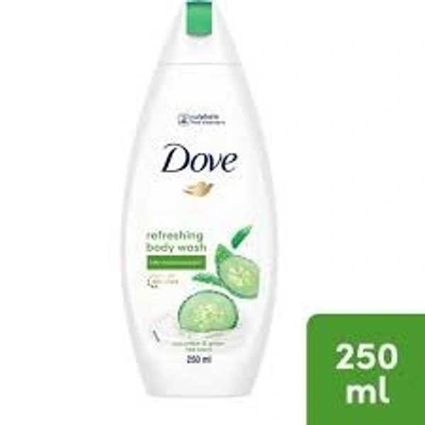 DOVE REFRESHING BODY WASH - 250 ML, WHITE