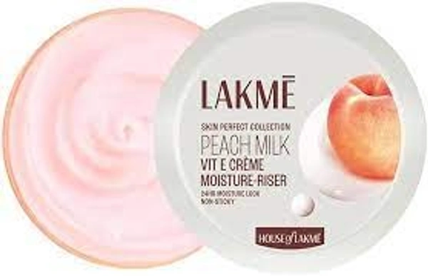 LAKME PEACH MILK 100 GM PACK - 100 GM, WHITE