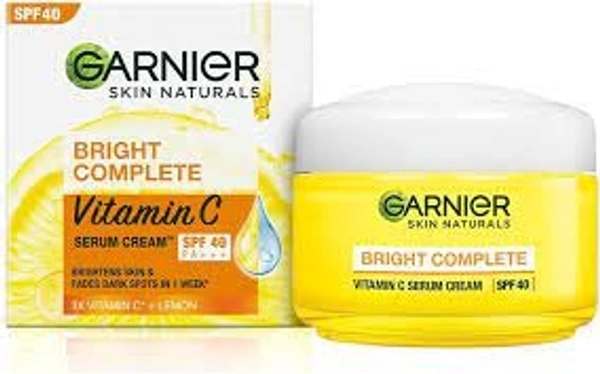 GARNIER BRIGHT COMPLETE  FACE WASH  45 GM - 45 GM, YELLOW
