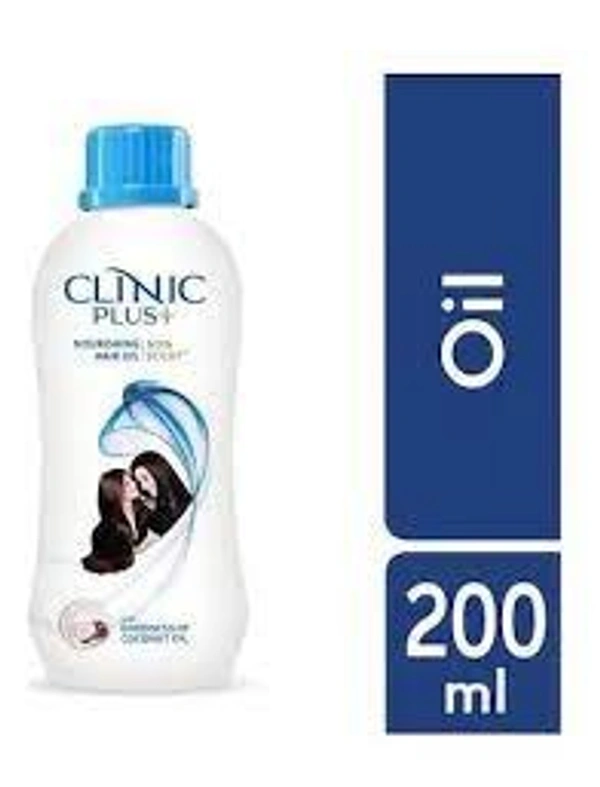 CLINIC PLUS COCOUNUT OIL200 ML - 200 ML, WHITE