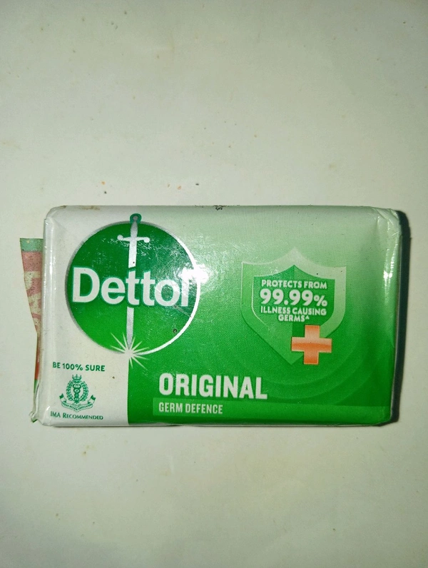 DETTOL ORIGINAL BATHING SOAP 45 GM - GREEN, 45GM