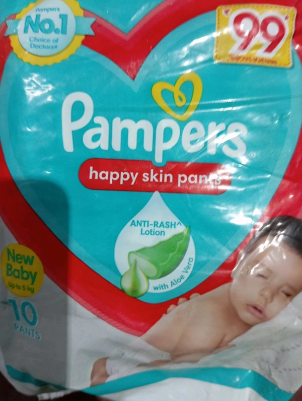 HUGGIES SMALL Pack Of 10 - 4 TO 8 KG PACK OF 5, RED