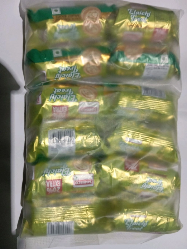 SOBISCO ELACHI CREAM PACK OF 12 - Green, Mini Cream