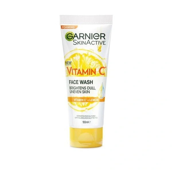 GRANIER FACE WASH100gm - Yellow, 100gm Tube