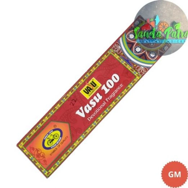 VASU 100 AGARBATI PACK OF 12 - Gold, PACK OF 12