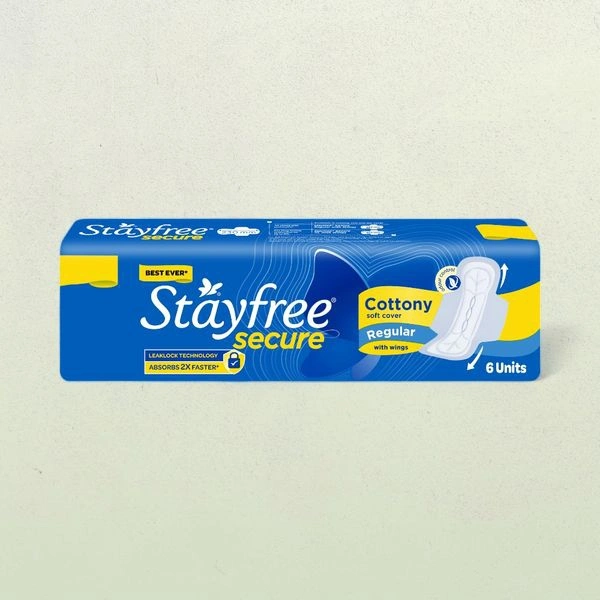 STAYFREE SMALL 35 RUPPES PACK - Blue, SMALL SIZE 35 PACK