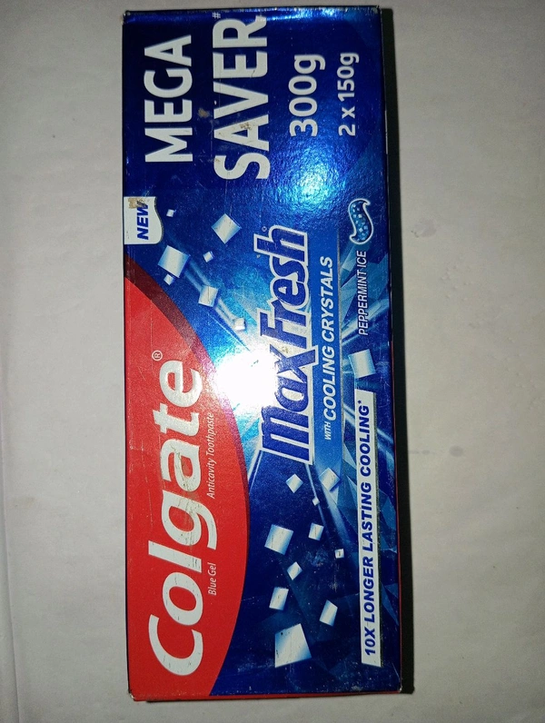 COLGATE MAXFRESH BLUE 300GM - Blue, 300GM