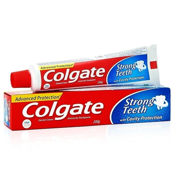 COLGATE STRONG TEETH 50GM - White, 50 GM TUBE