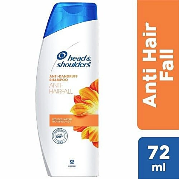 HEAD AND SHOULDERS ANTI HAIRFALL SHAMPOO 72 ML - White
