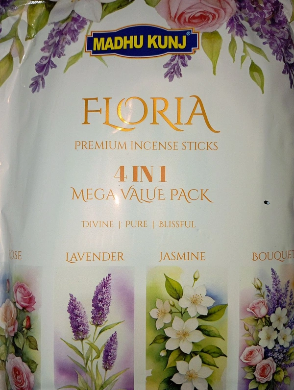 MADHUKUNJ FLORIA 4IN1 JIPPER PACK 400 GM - Gold