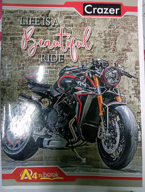 CRAZER RULLING NOTE BOOK 6NO
