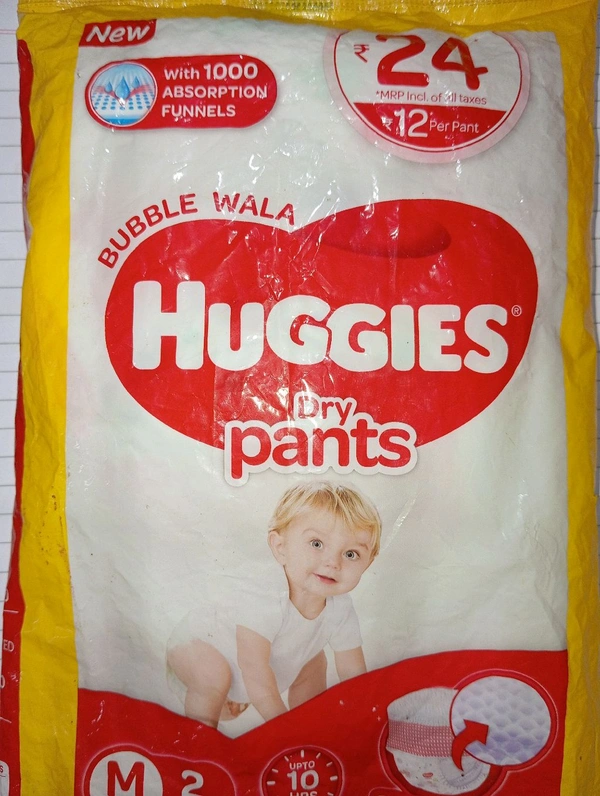 HUGGIES MEDIUM 24 PACK 2PANTS