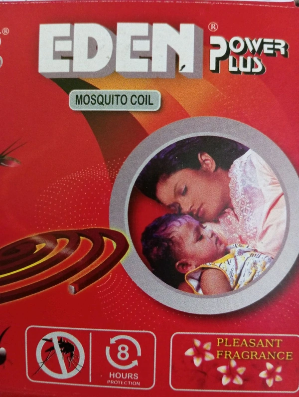 EDEN MOSQUITO COIL MINI PACK OF 14 - Red
