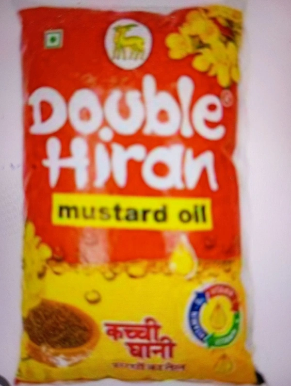 DUBLE HIRAN MUSTARD OIL 1LTR POUCH - Wild Watermelon
