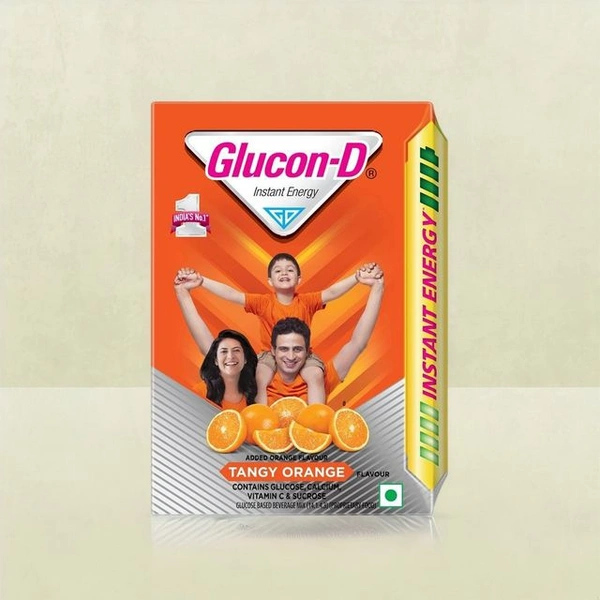 GLUCON D 450 GM ORANGE PACK - Red