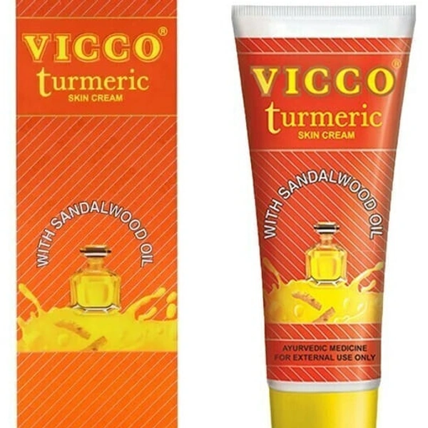 VICCO TERMERIC CREAM 50GM TUBE - Red