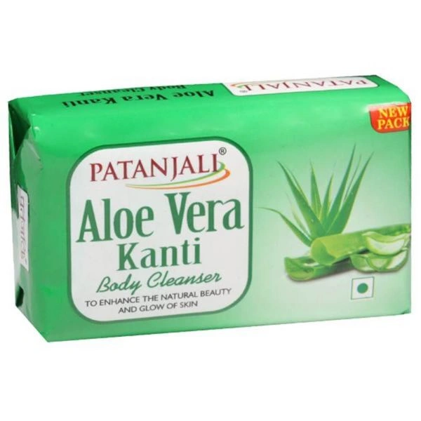 PATANJALI ALOVERA KANTI 150GM SOAP - Japanese Laurel