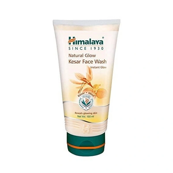 HIMALAYA NATURAL GLOW FACE WASH 50 ML - White