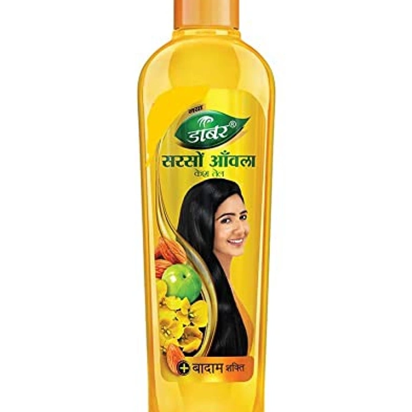 DABUR SARSO AMALA HAIR  OIL 175 ML - Red