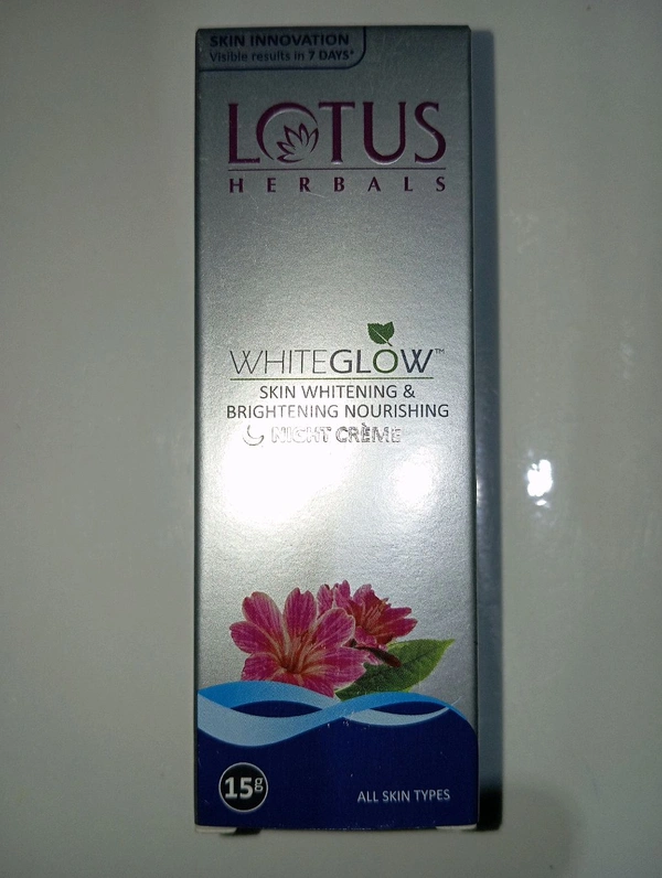 LOTUS WHITE GLOW NIGHT FREAM 15 GM - Silver