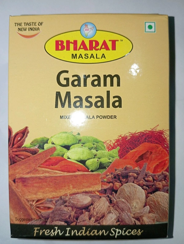 BHARAT GARAM MASALA 25 GM - Gold