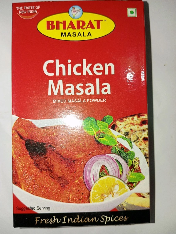 BHARAT CHICKEN MASALA 100 GM - Brown
