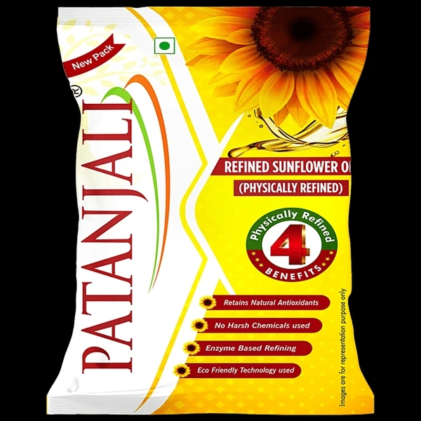 PATANJALI REFINE OIL 1KG POUCH