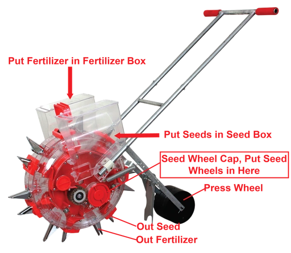 Agriculture Seeding Machine with Fertilizer Separate Chamber by Rawat 🌾✨