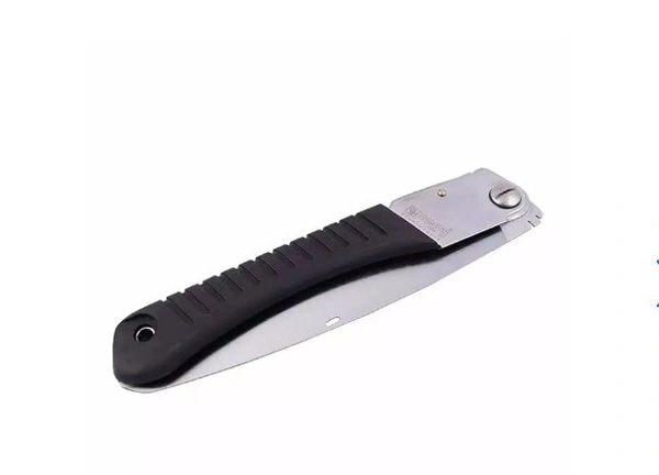 Foldable Pruning Saw/Hand saw for farming with plastic grip and cover