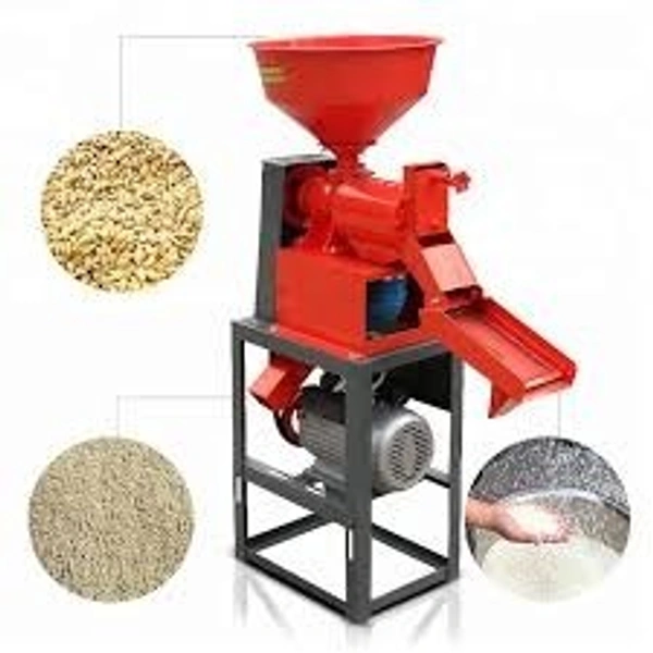 𝟑-𝐇𝐏 𝐑𝐈𝐂𝐄 𝐏𝐑𝐎𝐂𝐄𝐒𝐒𝐈𝐍𝐆 𝐌𝐈𝐋𝐋 With Motor