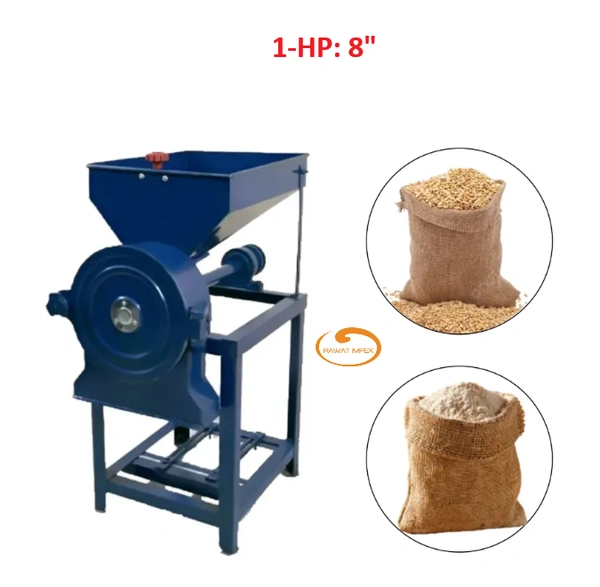 1-HP MS Pulverizer - 8 Inch 🌾