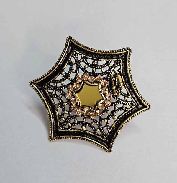 Adjustable Pearl Ring
