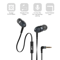 boAt Bassheads 220 Wired in Ear Earphones(Black Indi) - Black