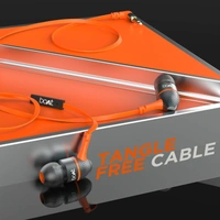 boAt Bassheads 225 Wired in Ear Earphone with Mic (Fiery Orange Indi)