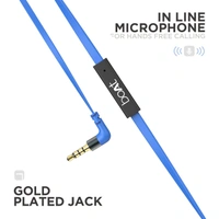 boAt Bassheads 225 Wired in Ear Earphone with Mic (Red) - Blue