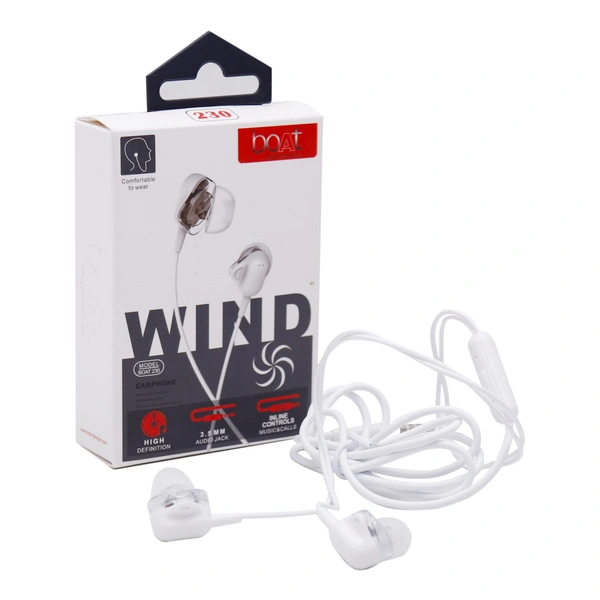 BoAt Bassheads 230 Wired In Ear Earphones