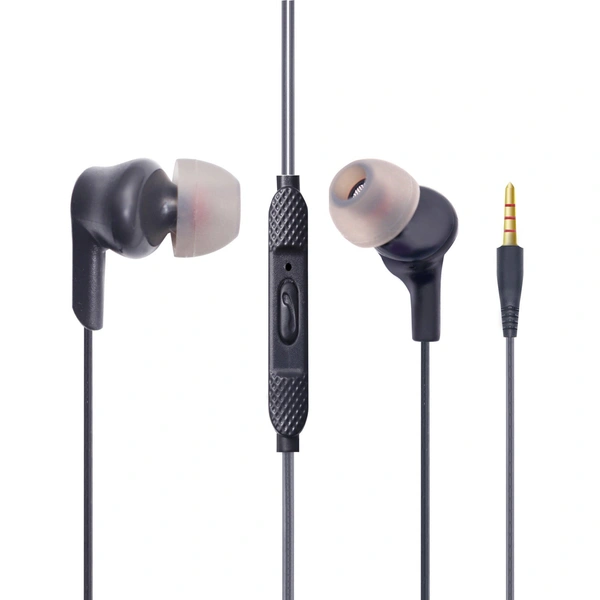 boAt Bassheads Bootham Wired in Ear Earphones - Black