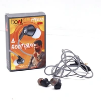 boAt Bassheads Bootham Wired in Ear Earphones - Black