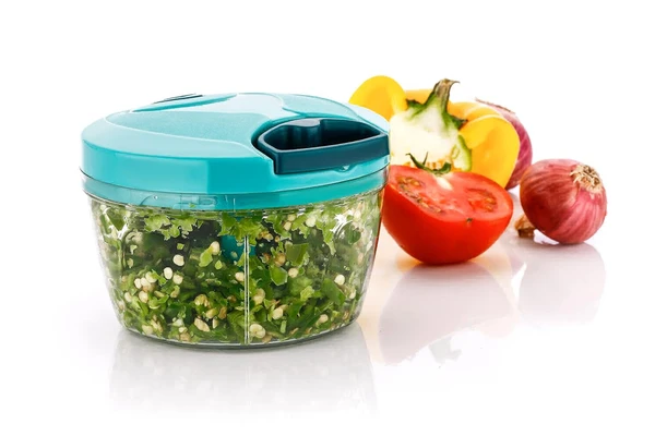 Dori Chopper Easy Compact 450ml Chopper for Vegetable & Fruit Chopping ( Pack of 1,Green)