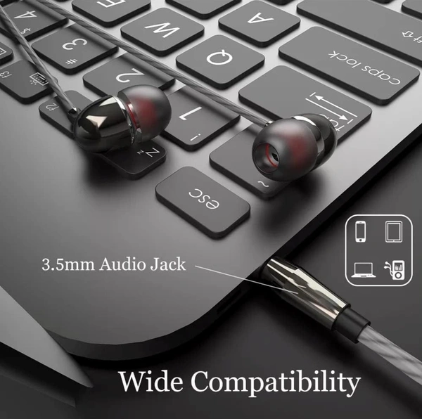 Earphone for Philips Universal Wired Earphones with 3.5mm Jack