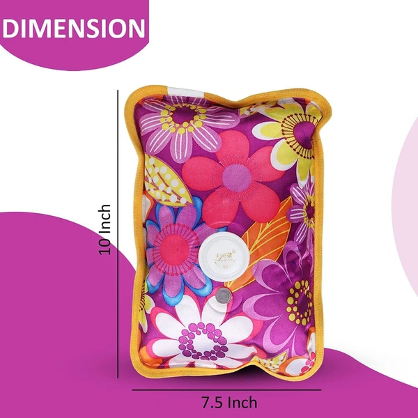 Heating Bag Hot Water Bag Electric Heating Pad for Back Pain Hot Bags for Pain Relief Heat Pouch Hot Pack for Period Cramps (Hot Water Bag)