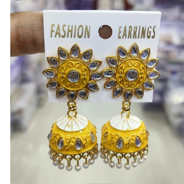Heavy Jhumka Earrings