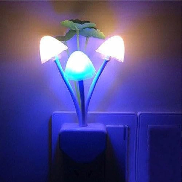 Industry Mushroom Lamp Magic 3D LED Night Lamp with Plug Smart Sensor auto On/Off Flowers Bulbs