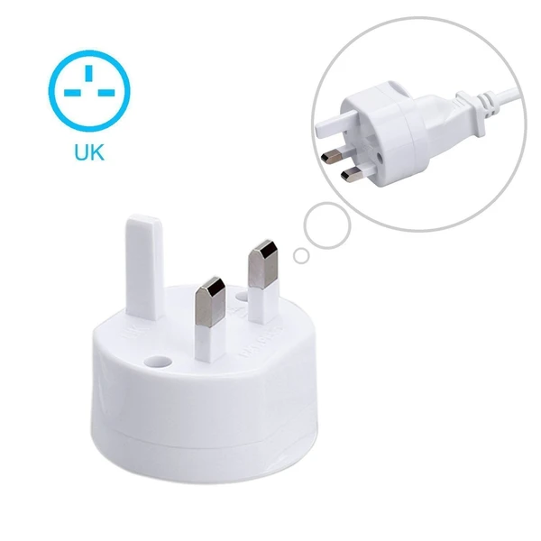 International Travel Adapter All in One Round Universal World Wide Charger Plug Suitable for All Your Electronic Devices, 1-Pieces