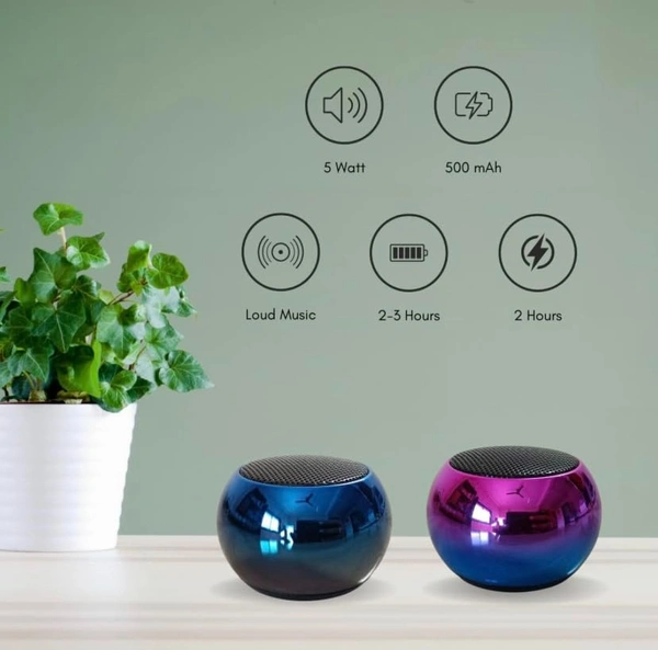 JBL Mini Speaker Boost 4 Colorful Wireless Bluetooth Speaker Mini Electroplating Round Steel Speaker