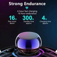 JBL Mini Speaker Boost 4 Colorful Wireless Bluetooth Speaker Mini Electroplating Round Steel Speaker
