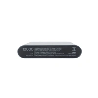 Mi 10000mAH Li-Polymer, Micro-USB and Type C Input Port, Power Bank 3i with 18W Fast Charging (Midnight Black) - Black