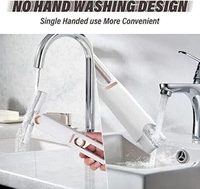 Mini Mop for Kitchen with Portable Mini Mop Self Strong Absorbent Magic Wiper for Kitchen Small Sponge Mop Self Squeezing Wet & Dry Use for Bathroom Wall Glass Car Table Home Sink