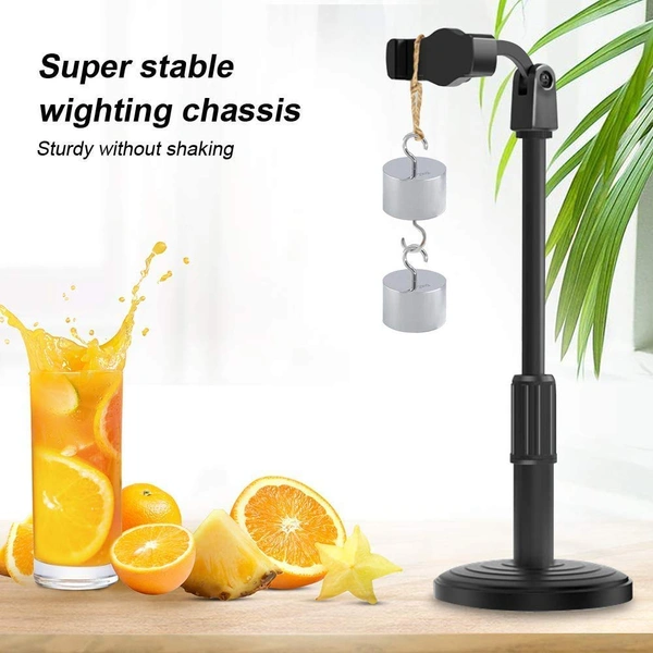 Phone Tabletop Stand Height Angle Adjustable Stand, Phone Holder for Desk