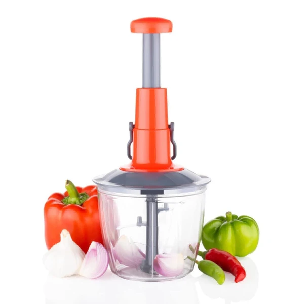 Prerna Fashion Food Chopper Slicer Cutter Machine - Onion, Vegies, Fruits, Herbs, Vegetables for Kitchen (1000 ml)